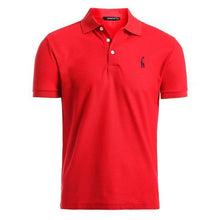 Load image into Gallery viewer, Man Polo Deer embroidered on the shirt
