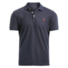 Load image into Gallery viewer, Man Polo Deer embroidered on the shirt
